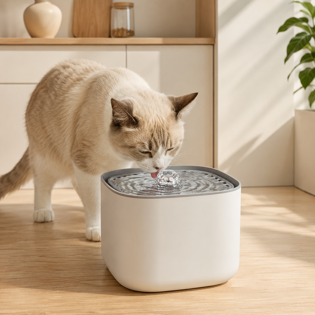 Fontaine à eau pour chat – 3 litres – Circulation automatique USB