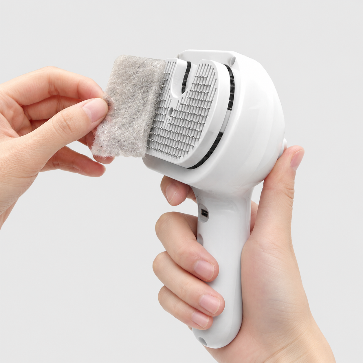 Brosse vapeur 3-en-1 pour chat et chien – Démêlant et nettoyant