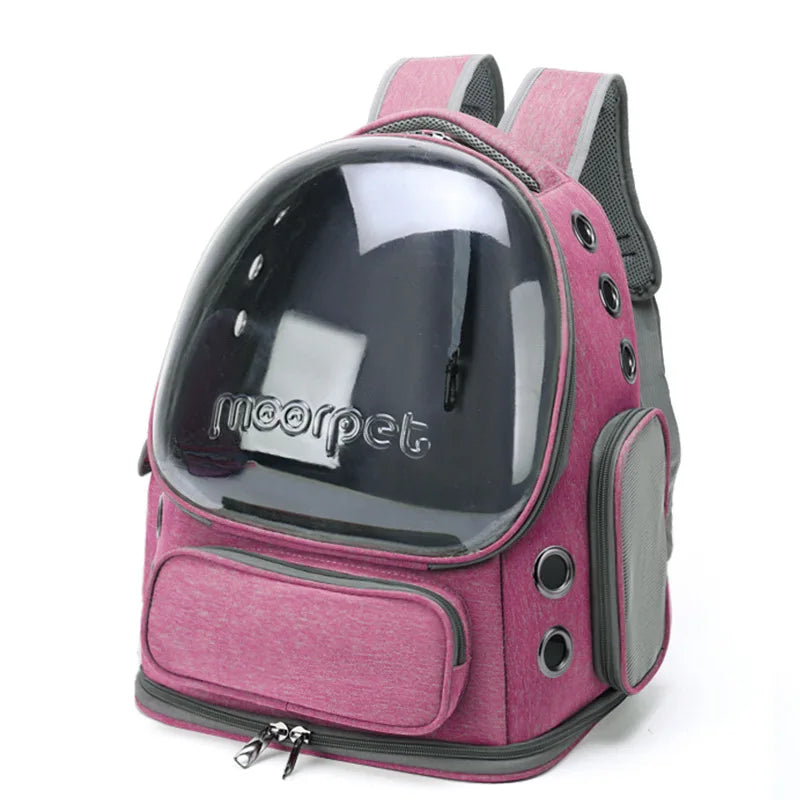 Sac de transport capsule pour chat – Hublot transparent – Respirant